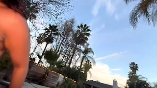 Brunette slut pov blowjob in close up HD
