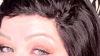 Amateur adorable blonde and brunette girls doing blowjob