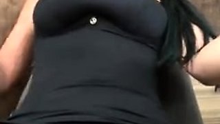 Blonde tight pussy babe solo toy fun in glamour masturbation