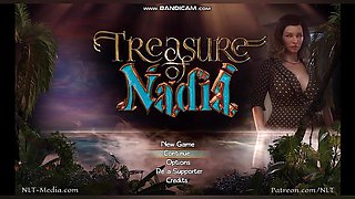 Treasure of Nadia (sofia Sexy Lingerie) Anal Cum