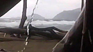 Teacher Wife's Public Beach Pee Compilation - Naked & Caught!