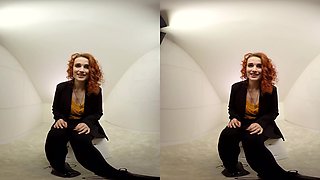 261 - Anabelle Wolfox - Redhead Lingerie Toying