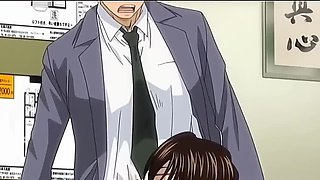 Boss Fucks Me Hard - Indian Amateur Anal Creampie with Big Tits Hentai Animation