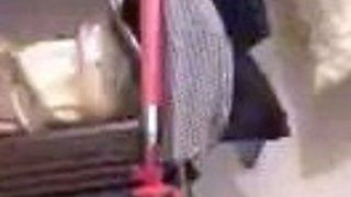 Close up teen foot worship