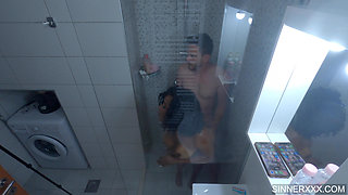 Big Booty Ebony Fucked Hard in Shower - Kiki Minaj