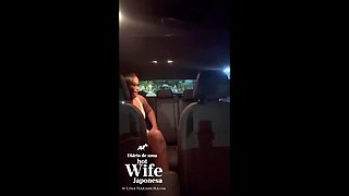 Asian Wife Broken by Black Lover with Gift in Car While Fiancé Watches - Lina Nakamura