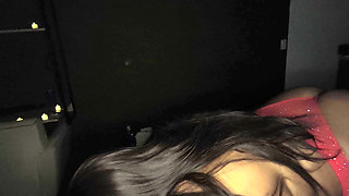 Gentle cuckold gave a massage with BBC to bbw wife Ebony tattooed slut