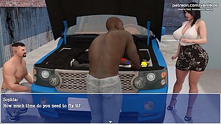 Mischievous MILF Lily of the Valley takes on hot interracial double penetration to pay her debts