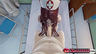 Sexy Nurse Rule34 3d Hentai Big Tits Fuck, Pov Blowjob, And Handjob Service With Cumshot With Car Toon