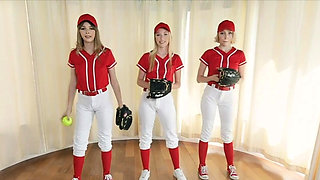 Foursome with kinky baseball besties on a leaked tape