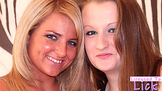 LICENSED TO LICK - Casey Cumz Seduces College Girlfriend
