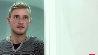 Bisexual babes fucking a horny guy