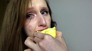 Amateur redhead teen fucked by big black guy