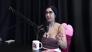 Slutty brunette shows off her beautiful breasts and pussy after saying she wanted to have sex but the men didn't show up, and toasted to the hate - Renatinha Melo (WATCH ON: SHEER/RED)