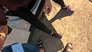 2-hour Outdoor Risky Blowjob & Fuck Compilation - Wild, & Uncut Pleasure