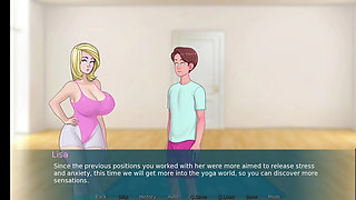 dabby and anon make hot romantic seen in summertime saga part 9