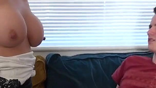 Busty stepsister Victoria Summers gets pounded by her stepbro Sam B
