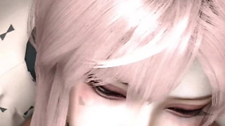 3D Cute Asian Slut with Pink Got Her Asshole Fucked so Hard