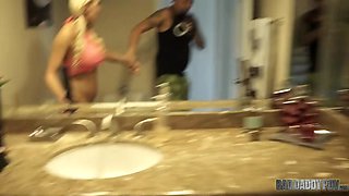 Kenzie Taylor Gets Nasty With Huge Cocks