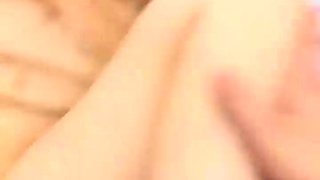 Amateur small breasted gf sucks pov cock