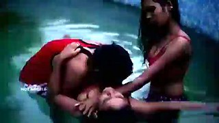 Fun in swimming pool