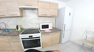 Melisa Creative Teases and Plays and Then Sucks Her Lover’s Cock