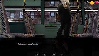 Stepsister Have a Some Fun with Stranger Guys in the Bus