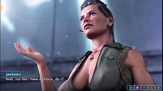 Cartoon fantasy adventure with a big cock and wild animated sex scenes