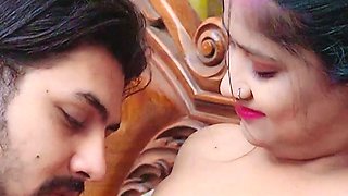 Desi Girl Bunks for Having Hardcore Sex with Her Boyfriend ( Hindi Audio )