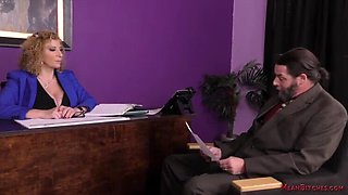 Mean Boss Sara Jay Dominates Slave with Big Ass Worship & Face Sitting