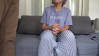 This Turkish Cleaning Maid Is Shocked! I Take Out My Big Ass in Front of Her