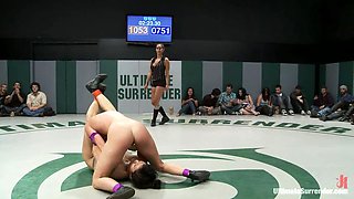 5 girl brutal rough sex gang bang on Ultimate Surrender. Losing has it's consequences.