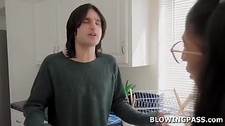 Stepsis Cant Get Enough Of Stepbros Cock - Elias Cash And Sona Bella