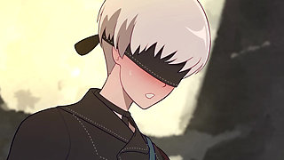 Yorha 2B Surprise Sex With Big Cock - Uncensored