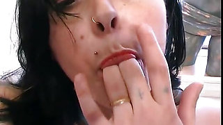 Tattooed MILF gets ass fucked