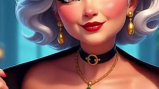 Topless Granny Animation