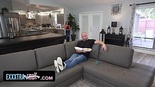 Tiny Latina Fucks Stepbro After Prank - Petite Fit Girl Takes Big Dick