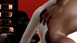 3D BBW MILF TV Reporter Cheating with Her BBC Boss