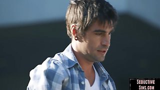 Sexy amateur babe cuntdrilled outdoor