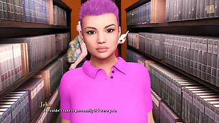 Being a dik, anime teen, big ass