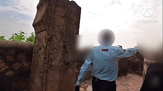 Going to Visit Fort Shot Open Dress Sex