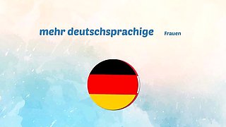 Blonde deutsche MILF erreicht den Orgasmus