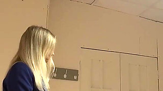 Knicker Cheat Schoolgirl Gets a Caning