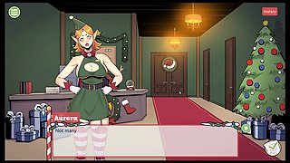 Claus Secret Surprise XMAS HENTAI Game Ep.1 Naughty elf and sexy santa wife !