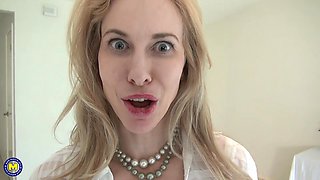 Naughty Milf Playing With A Vibrator