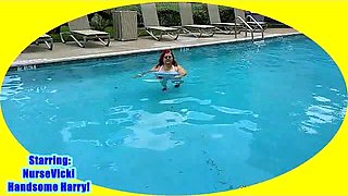 Nurse Vicki Wears New 2 Piece and Has Fun in the Sun Part 1