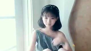 Petite Asian college girl