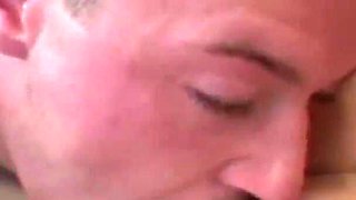 Busty blonde fucked at home