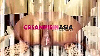 Naughty Babe Spreads Huge Ass Cheeks For Smooth Ravaging