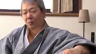 Japanese sex with father in law